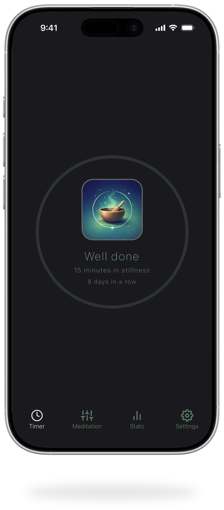 Well done - after a session