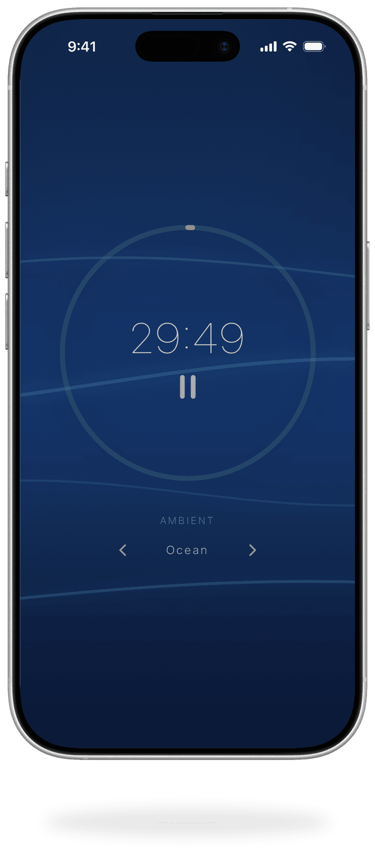 Sleep mode with ocean